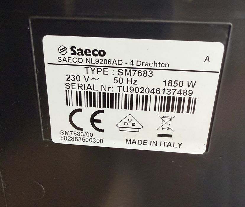 Aparat / Espressor cafea Saeco Xelsis SM 7683/00