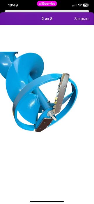 Шнек для ледобура под шуруповер