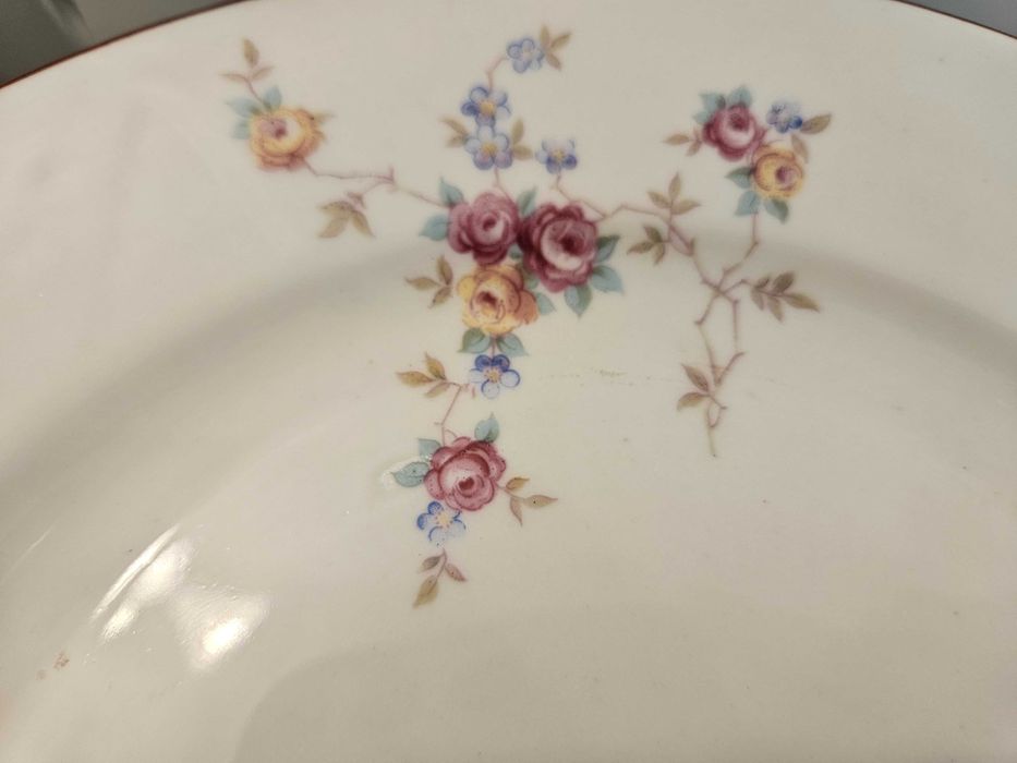 Ретро български порцеланов сервиз "Китка" 23 части – отлично състояние