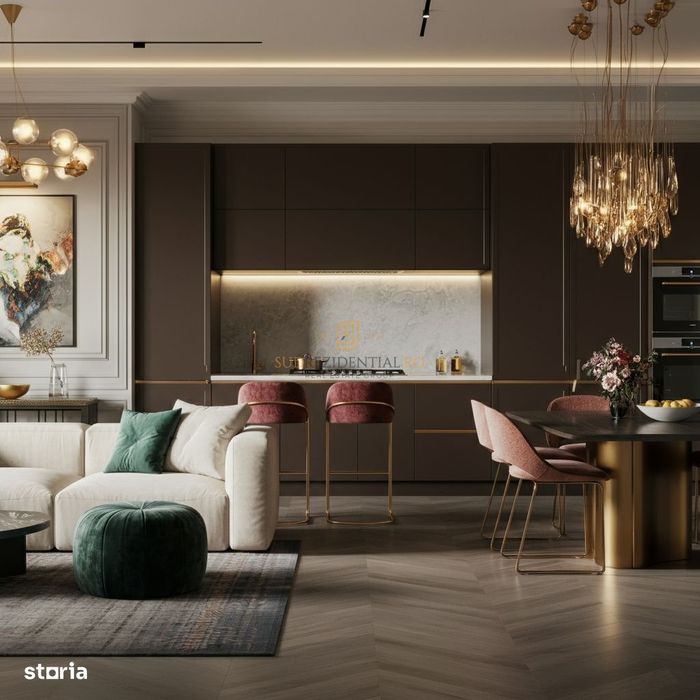 Apartament tip studio, 2 camere, finisat premium, zona Marriott