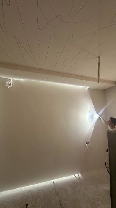 Шпатлевание стен наивысшем уровне