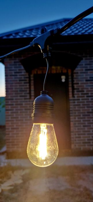 Гирлянда классик лампочки 10м