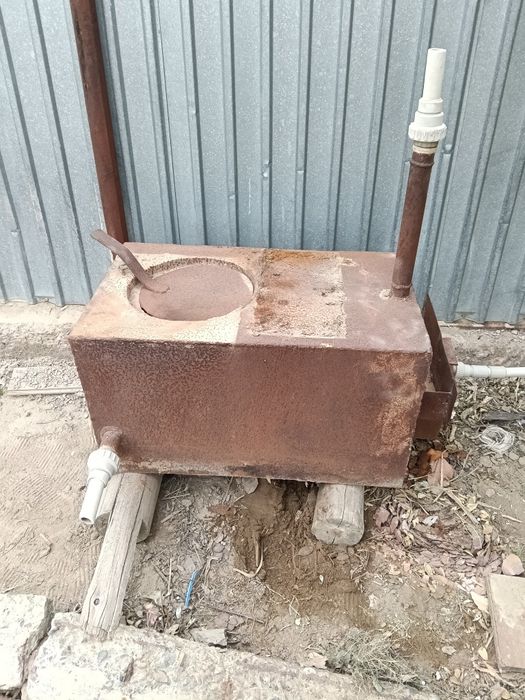 Котел угольный железный
