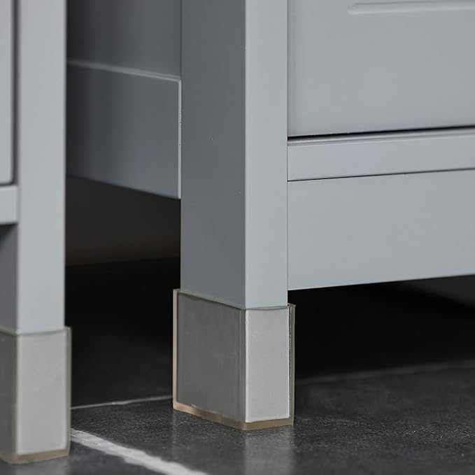 SoBuy FRG128-II-SG - Шкаф под мивка - Влагоустойчива