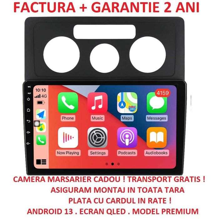 Navigatie VW Caddy 2004 - 2010, 2GB 4GB 8GB Garantie Camera