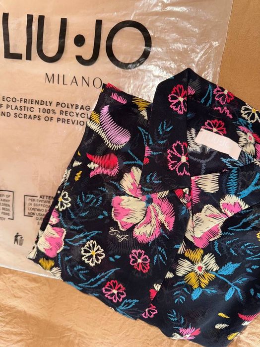 LiuJo Оригинал Женская шифоновая блуза