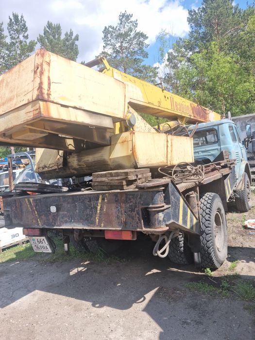 Автокран  маз ивановец кс 3577