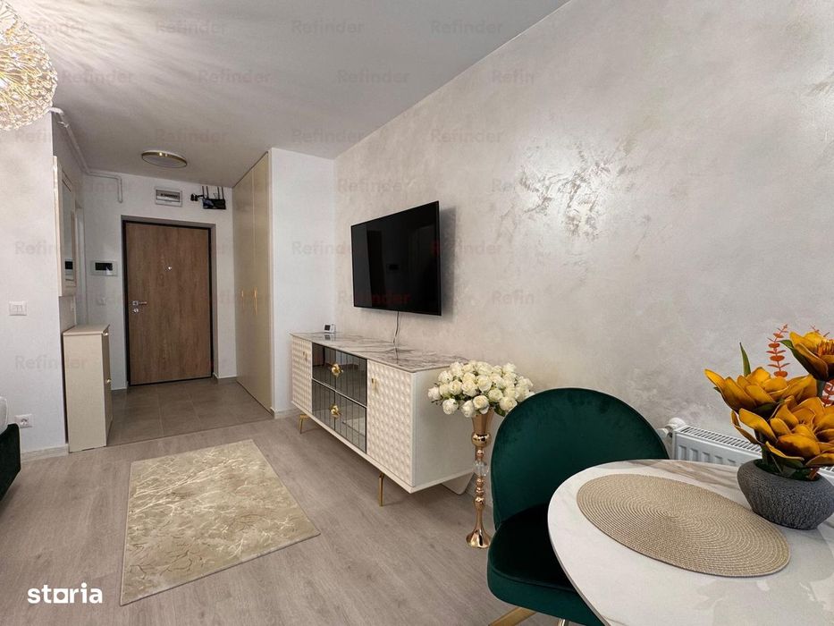 Garsoniera LUX | HILS Brauner Titan | POZE REALE | loc parcare |