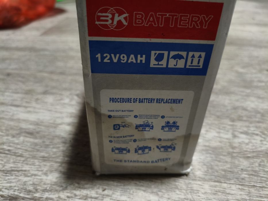 Мото аккумулятор