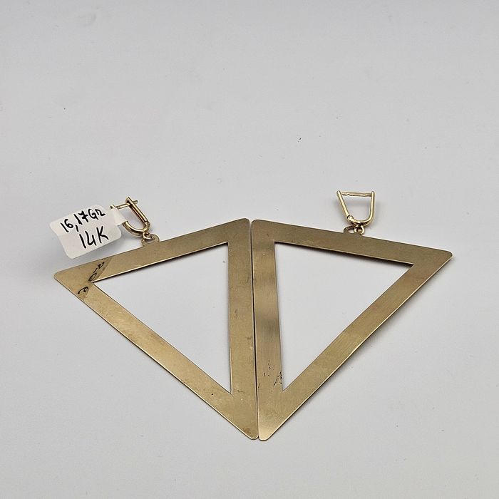 Amanet F28: Cercei aur 14k 500 lei/gram C6506 (N)