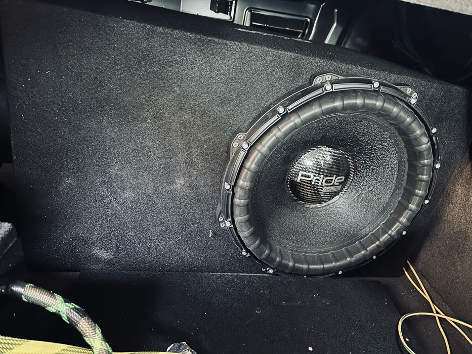 Pride савбуфер M.25, усилитель апакалипс 1.7900, 1 секции титанатор