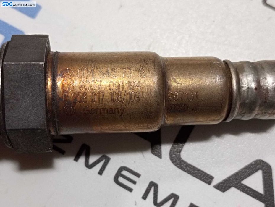 Senzor Sonda Lambda Mercedes Clasa E Class W212 2.2 CDI 2009 - 2015 Cod 0045427318 0258017108 [M5635]