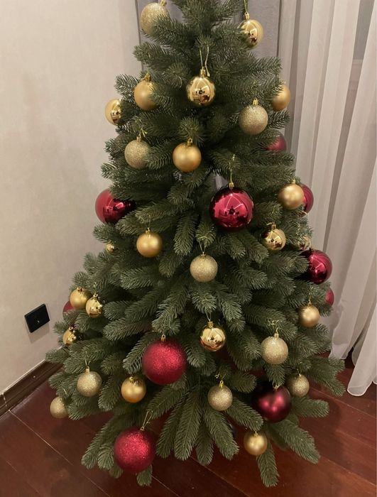 Елка 130 см с игрушками