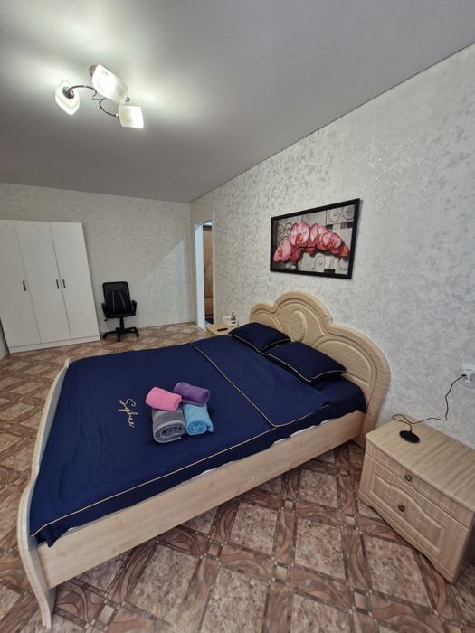 Тәулікке пәтер жалға беріледі. Орталық, Л. Толстой аялдамасы маңында