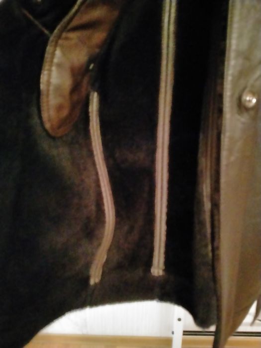 Дублёнка женская длиная