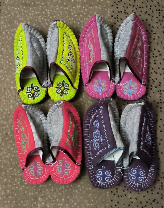 Войлочные тапочки