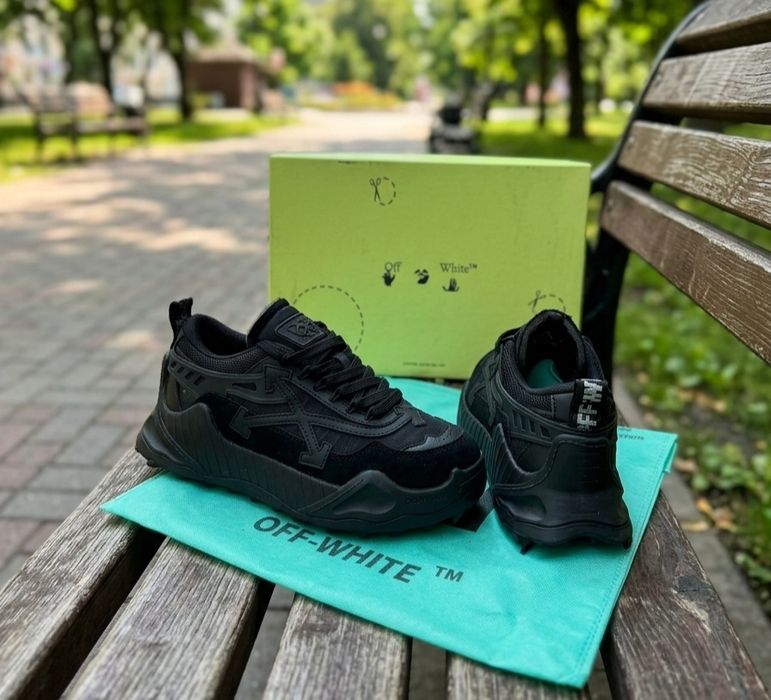 Adidasi OFF White Odsy Negru Full Box