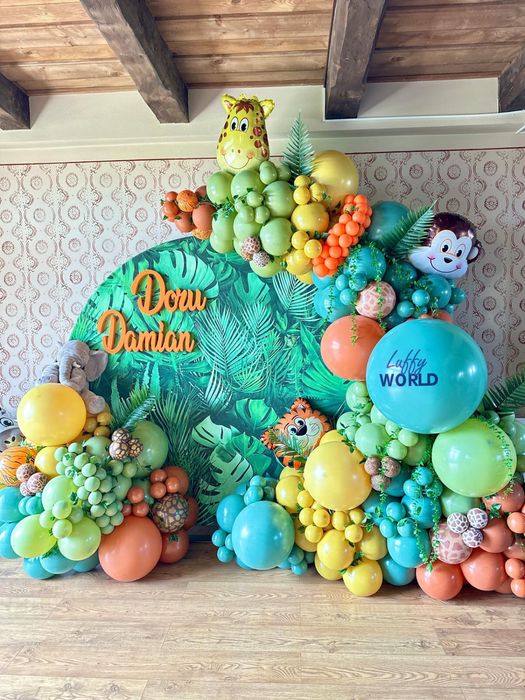 Arcada baloane Safary | Jungle | Baloane Botez