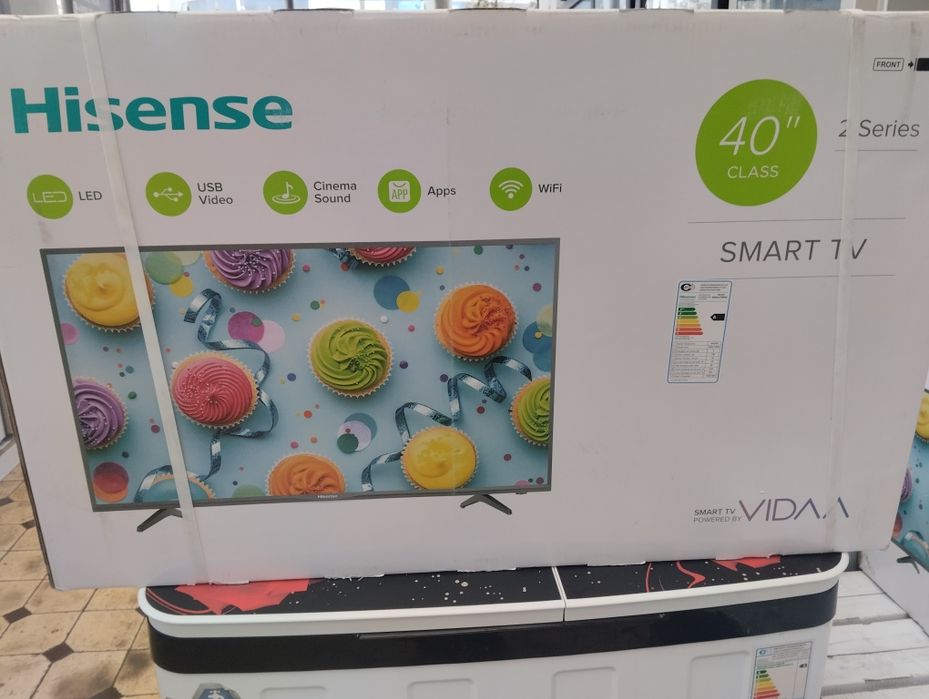 40 tali 43 tali smart tv aksiyaga tushgan optom narxllarda