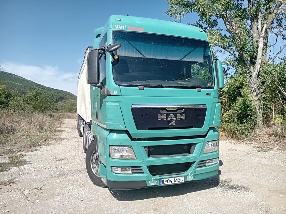 MAN TGX EEV 2012  + remorcă benă aluminiu