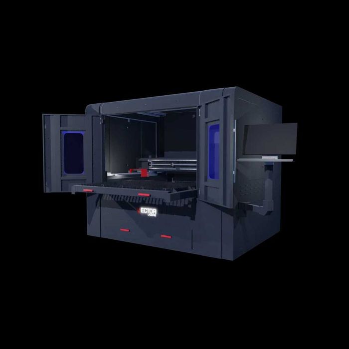 Fiber Laser CNC Mantech Vector FL130 / FL 250 / FL 300 debitare metal