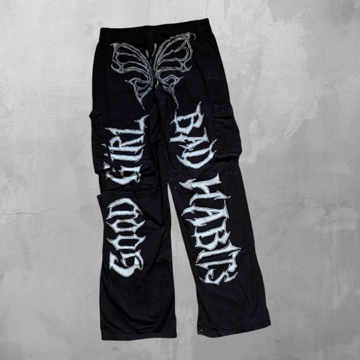 Y2K custom baggy pants карго панталон 28