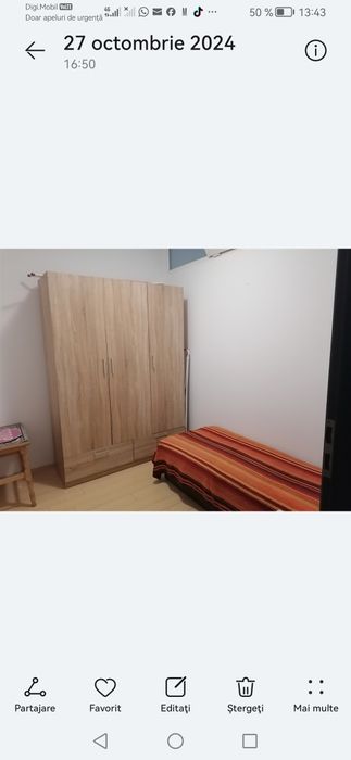 Studio  Mare 2 camere Militari Rezidence de inchiriat
