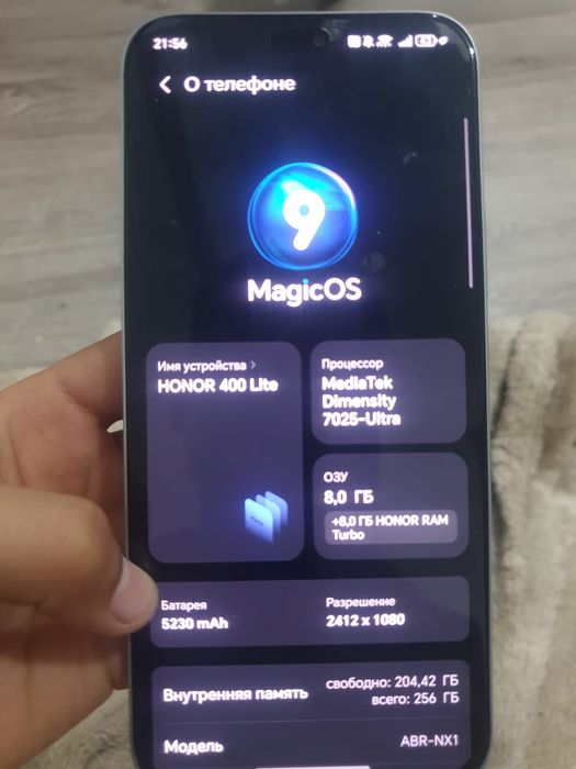 HONOR 400lite обмен