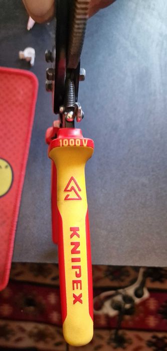 KNIPEX 95 36 280 – кабелна ножица с тресчотка VDE 1000V