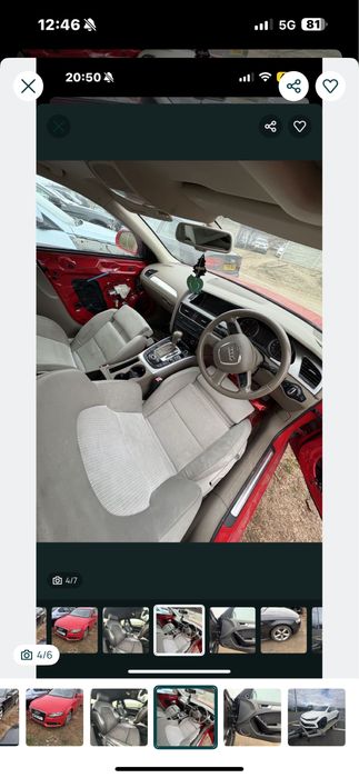 Dezmembrez audi a4 b8 2.0tdi 3.0tdi b7 3.0tdi vw scirocco