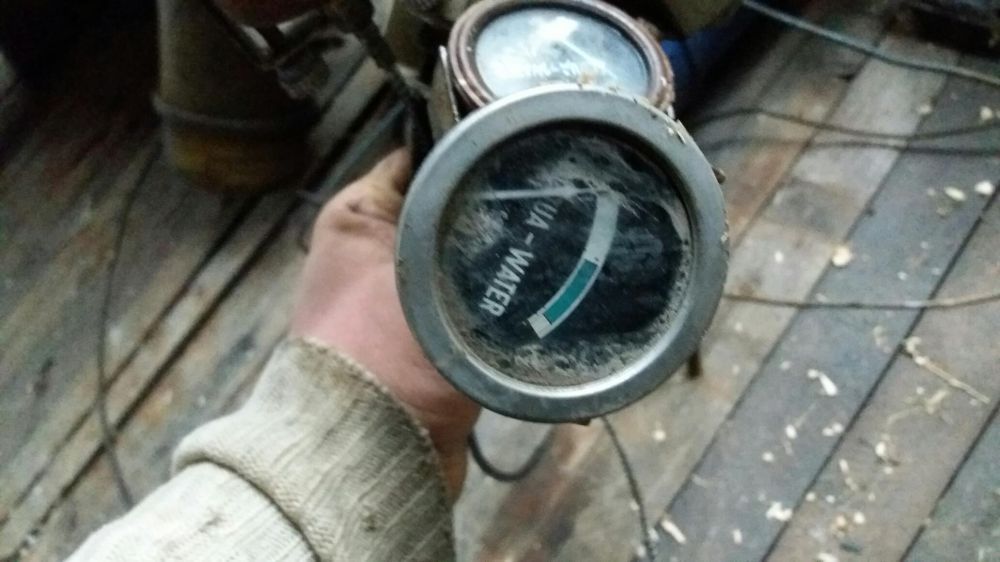 Manometru presiune ulei si ceasuri temperatura apa