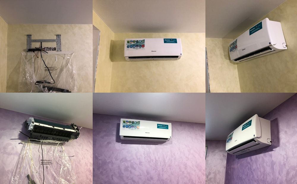 Установка кондиционера
