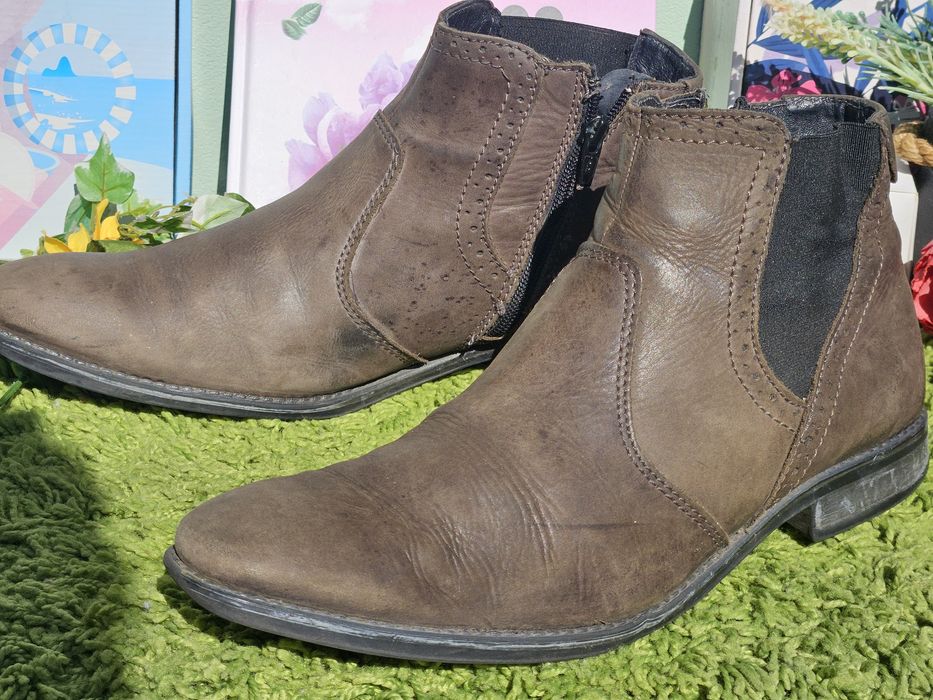 Limited мъжки боти от кожа N42