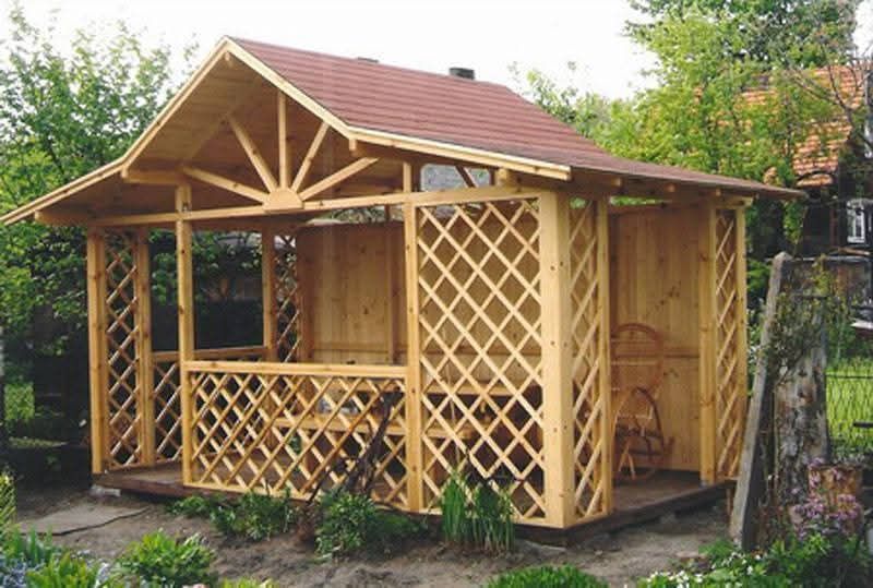 Foisoare și terase din lemn moderne