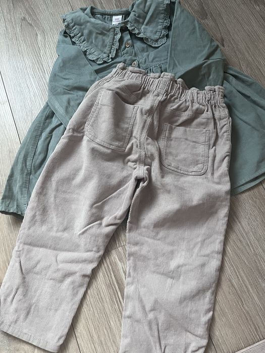 Платье и штаны на девочку 2-3 года велюр