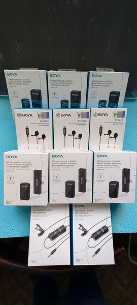 Професионални микрофони BOYA WMic5 - ултра комп. стрийм, подкаст, live