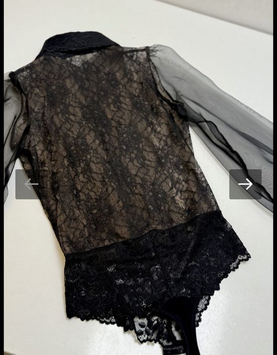 Боди Noir Organza Couture