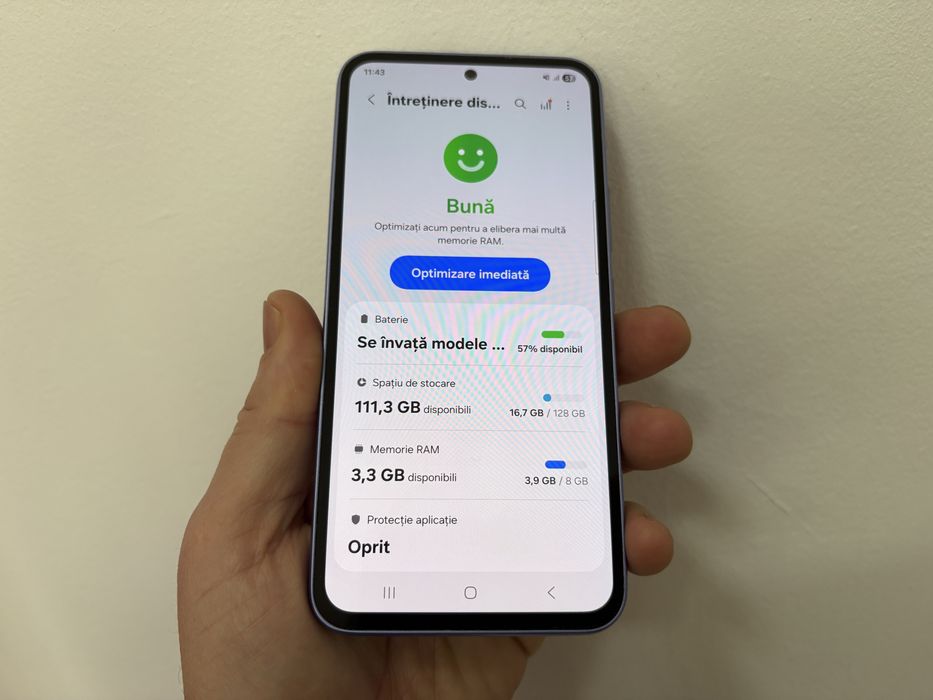 Samsung Galaxy A54 5G, 128 gb, 8 gb ram, Purple, dual sim