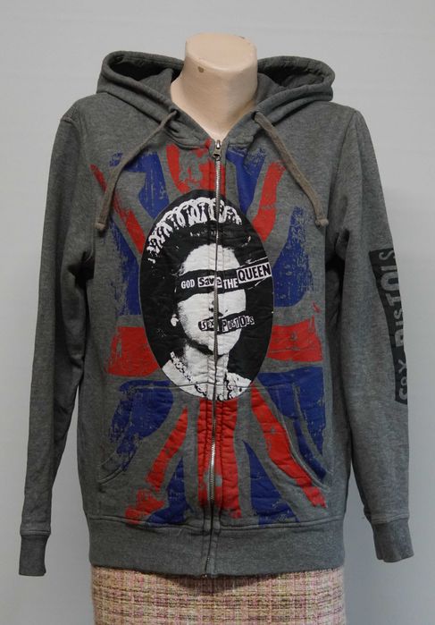 Hanorac gri Sex Pistols marimea M-L