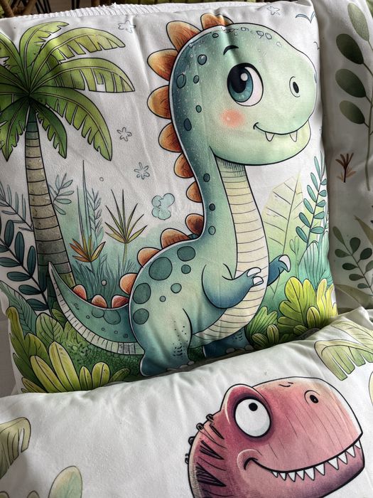Възглавнички с калъфки Динозаври