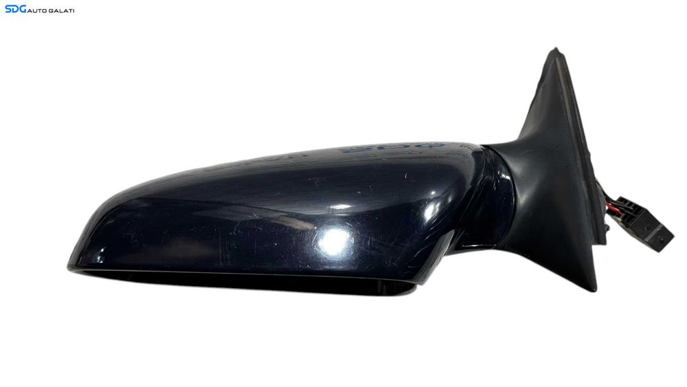 Oglinda Dreapta Electrica Audi A4 B5 1994 - 2001 Culoare albastră Cod 8D0857543A [L5863]