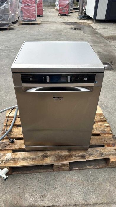 Masina de spalat vase Hotpoint Ariston LFD11M121CX, 14 seturi, 11 programe, Clasa A++, 60 cm, Inox