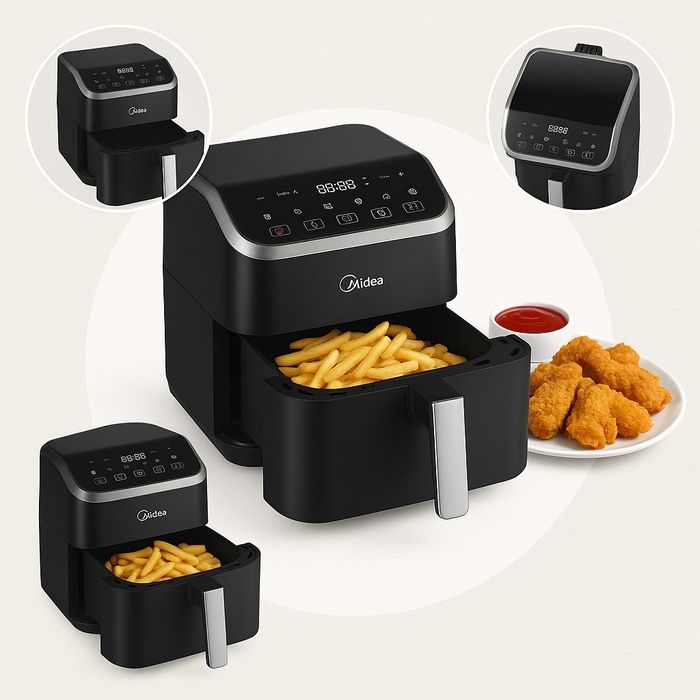 Midea Air Fryer MAD55000ADK – 5L въздушен фритюрник