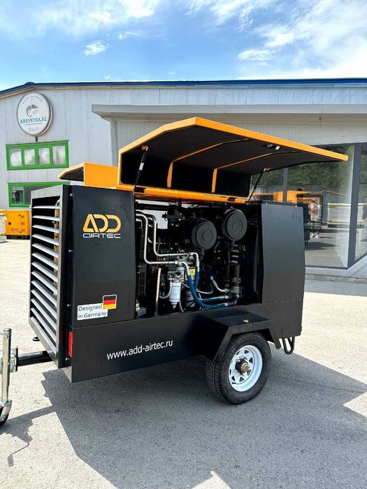 Дизельный передвижной компрессор