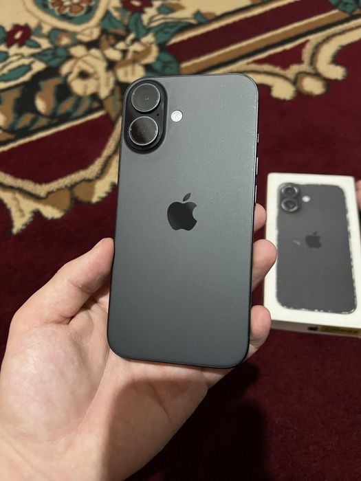 iPhone 16 Black — Ideal Holatda Tezkor Sotiladi!)