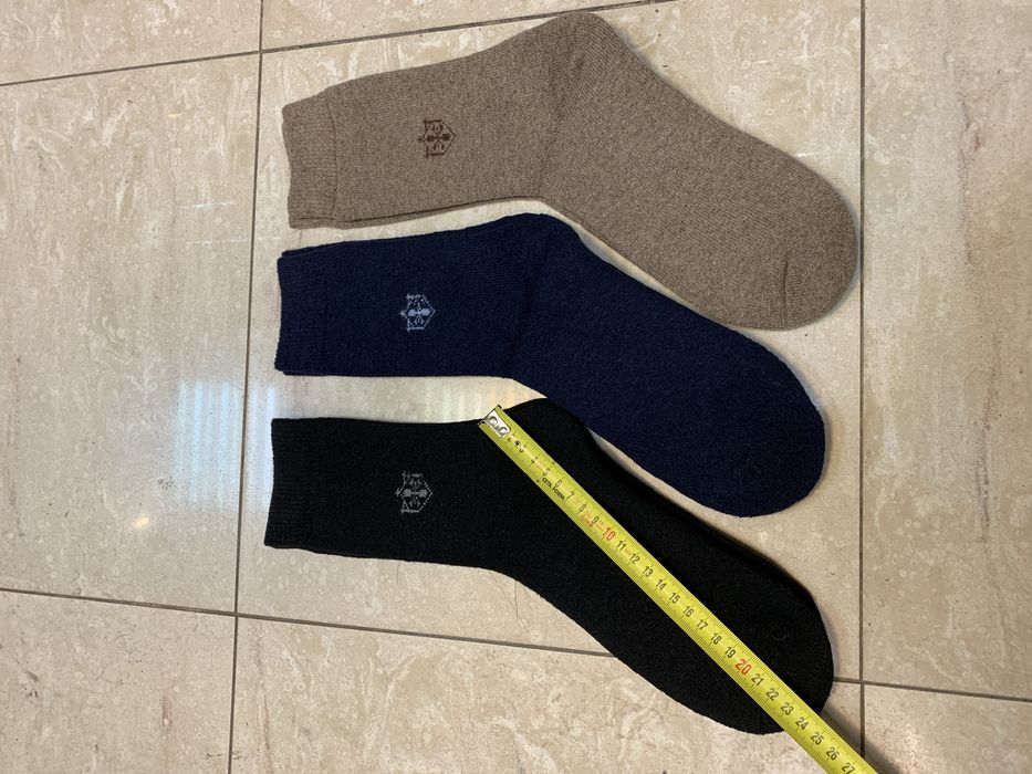 Зимни мъжки чорапи термо вълна