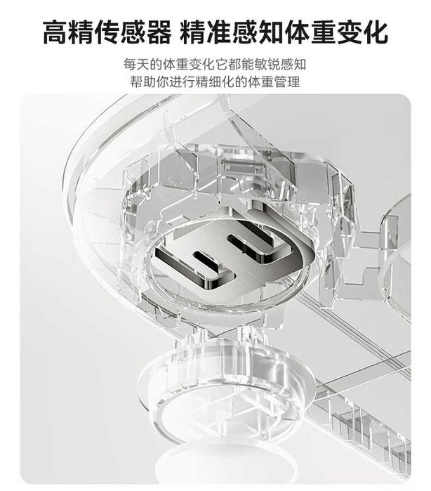 Yesido MG09 Умные электронные весы с LED-дисплеем smart body fat scale