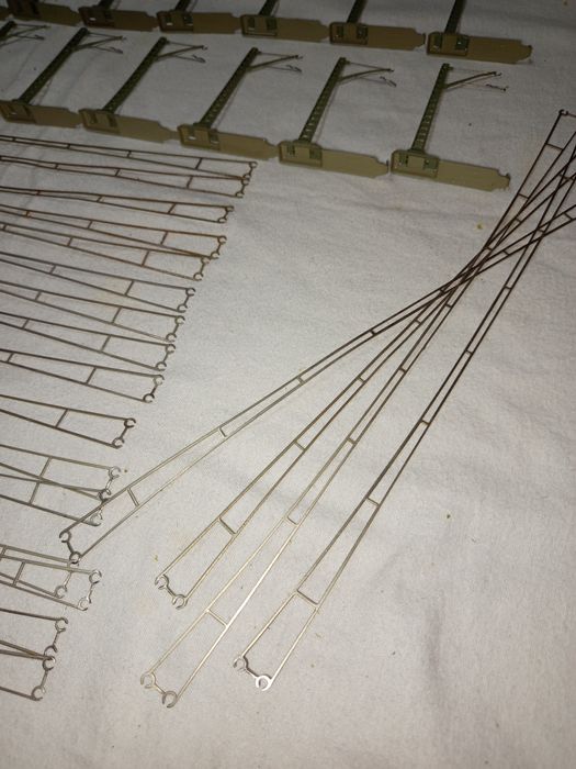 Set stâlpi de catenare HO Marklin trenulețe diorama Roco piko