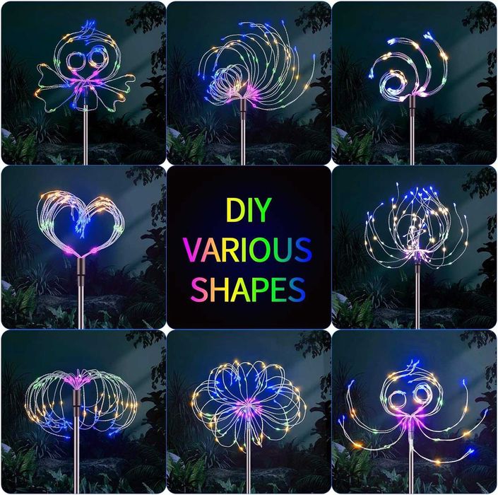 Коледни соларни лампи