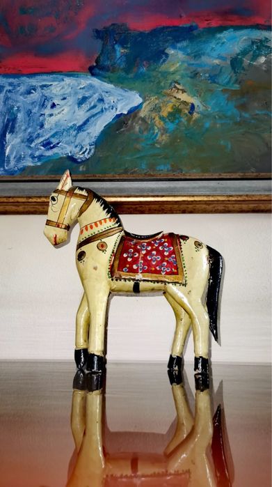 Антикварен Комплект месингови и седефени солници и пиперници